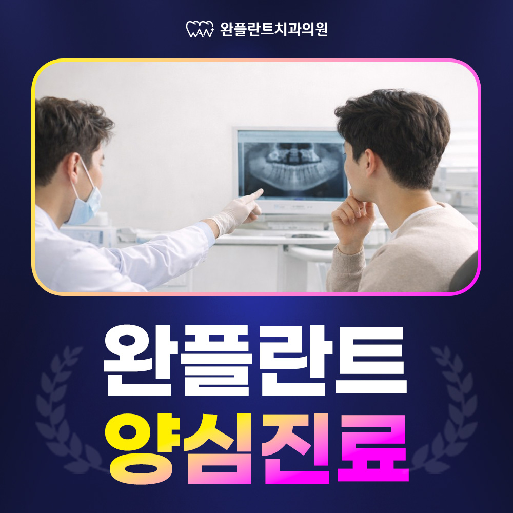 완플란트 양심진료